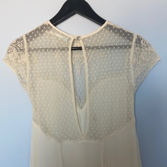 Urban Outfitters off-white mini open-back dress - Picture 11 of 16